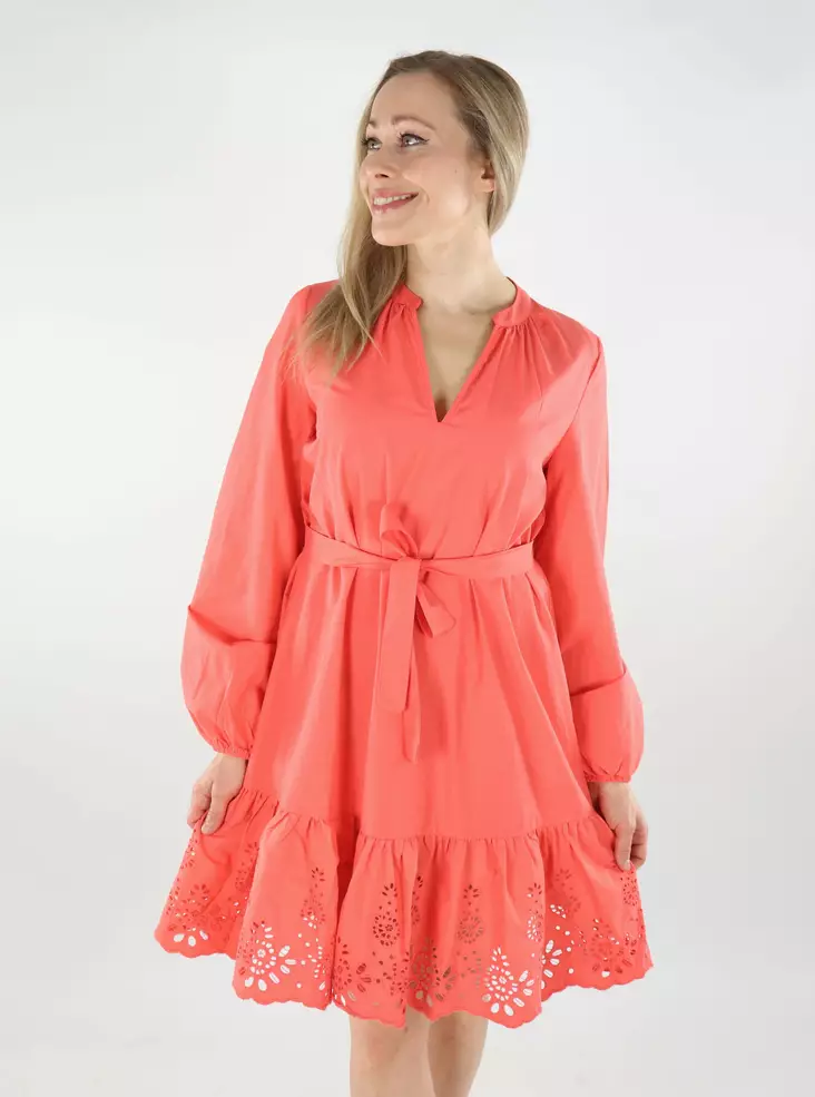 Vila Kleid V-Ausschnitt Kurz dubarry - Kleider und Tuniken - 138754 - 1