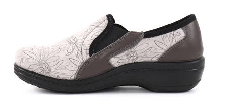 Ilves Wanderschuhe 20 große Blume grau - Damen walkingschuhe - 128805 - 2