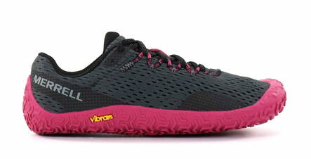 Merrell Damen Barfußschuhe Vapor Glove 6 J067722 Granit / Fuchsia - Barfußschuhe - 136015 - 1