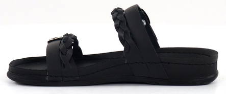 Migant Mules A922-111 schwarze Leder - Pantoletten - 133835 - 2