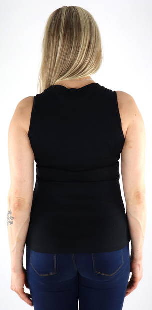 Vero Moda Damen Elastiktop Lavendel Schwarz - Damen Tops - 133445 - 2