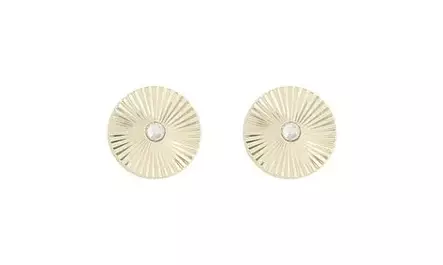 Snö of Sweden Ohrringe Regel Kreis gold/klar - Ohrringe - 141145 - 1