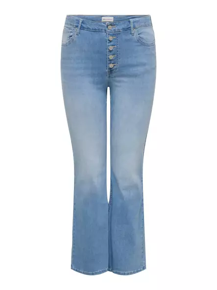 Only Carmakoma Jeans mit weitem Bein in Hellblau - Damen Jeans - 141505 - 1