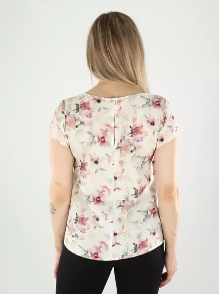 JDY T-Shirt LIFE Wolkentänzer - Damen T-Shirts - 141165 - 2
