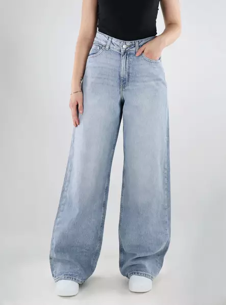 JJXX Damen Weitbein-Jeans JXTOKYO Wide HW hellblaue Denim - Damen Jeans - 140115 - 1