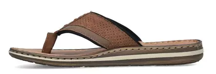 Rieker Herren Flip-Flops 21084-23 braun - Herrensandalen - 140715 - 2