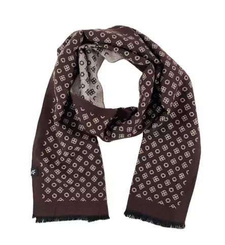 Veniz Schal 61282 gemustert braun - Damen Schals - 139855 - 1