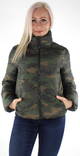 JDY Leichte gepolsterte Jacke kurz Camouflage - Damen Leichte steppjacken - 126765 - 1