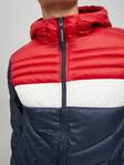 Jack & Jones Leichte Steppjacke Hero Blau/Rot - Herrenjacken - 133995 - 5