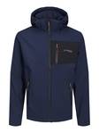 Jack&Jones Tyson Herren Softshell-Jacke Marineblau - Herrenjacken - 135125 - 7