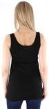 Only langes Top Live Love Long Tank schwarz - Damen Tops - 120095 - 2