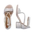 Rieker Damen Partysandalen 64654-40 Silber - Rieker Sandalen - 135795 - 4