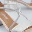 Rieker Damen Partysandalen 64654-40 Silber - Rieker Sandalen - 135795 - 6
