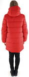 Vila Mantel langer Puffer Pompeianrot - Damen Winterjacken - 132085 - 2
