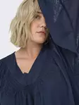 Only Carmakoma Plus-Size Kleid mit V-Ausschnitt Marineakademie - Kleider und Tuniken - 136795 - 4