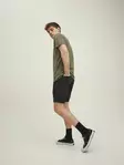 Jack&Jones Herren Chino-Shorts JPSTBOWIE in einfarbig Schwarz - Herren Shorts und Capris - 138765 - 4