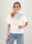 Pieces T-Shirt strahlendes Weiß - Damen T-Shirts - 141195 - 1
