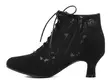 Chantana Damen Stiefeletten mit Spitzenverzierung 26182-92 Schwarz - Damen Stiefeletten - 140705 - 2