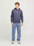 Jack&Jones Herren Hoodie Vesterbro Sweat Nachtshadow Blau - Herren Hoodies - 137595 - 3