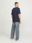 Jack&Jones Herren T-Shirt Jeans O-Ausschnitt dunkelblau - Herren T-Shirts - 136655 - 2