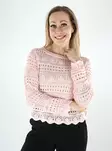 JDY Damenpullover JDYSUN Lay Boatneck in Pink Dogwood - Damenpullover - 140675 - 1