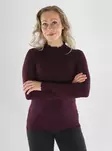 JDY Hemd L/S HI-NECK TOP Weintasting - Damen Langarmshirts - 141565 - 1
