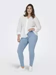 Only Carmakoma Damen Plus Size Jeans Thunder Reg Push Up hellblau Denim - Damen Jeans - 137755 - 4