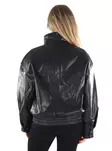 Only Jacke FAUX LEATHER OVZ Schwarz - Damenlederjacken und PU-Jacken - 141495 - 2