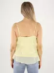 Only Top mit Volant in Doppelcreme - Damen Tops - 140925 - 2