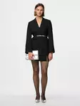 Pieces Strumpfhose Glitzer Schwarz - Damen Socken - 141475 - 1