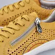 Rieker Damen Echtleder Barfußschuhe 52824-68 Gelb - Barfußschuhe - 138155 - 5