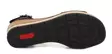Rieker Damen Keilsandaletten 63780-00 Schwarz - Rieker Sandalen - 140365 - 4