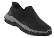 Skechers Walking Shoes 205680/BLK SANTORO - ARCHAISCH Schwarz - Herren Wanderschuhe - 141895 - 3