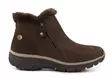 Skechers Damen Weitfuß Stiefeletten 168042/CHOC EASY GOING - HIGH ZIP 2 braun - Damen Stiefeletten - 139395 - 1