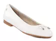 Tamaris Komfort Ballerinas in breiter Passform 82102-42 100 Weiß - Ballerinas - 140185 - 1
