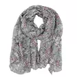 Veniz floral scarf 62671 grau - Damen Schals - 138325 - 2