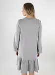 Vila Damen Sweatshirtkleid O-Ausschnitt hellgrau - Kleider und Tuniken - 140085 - 2