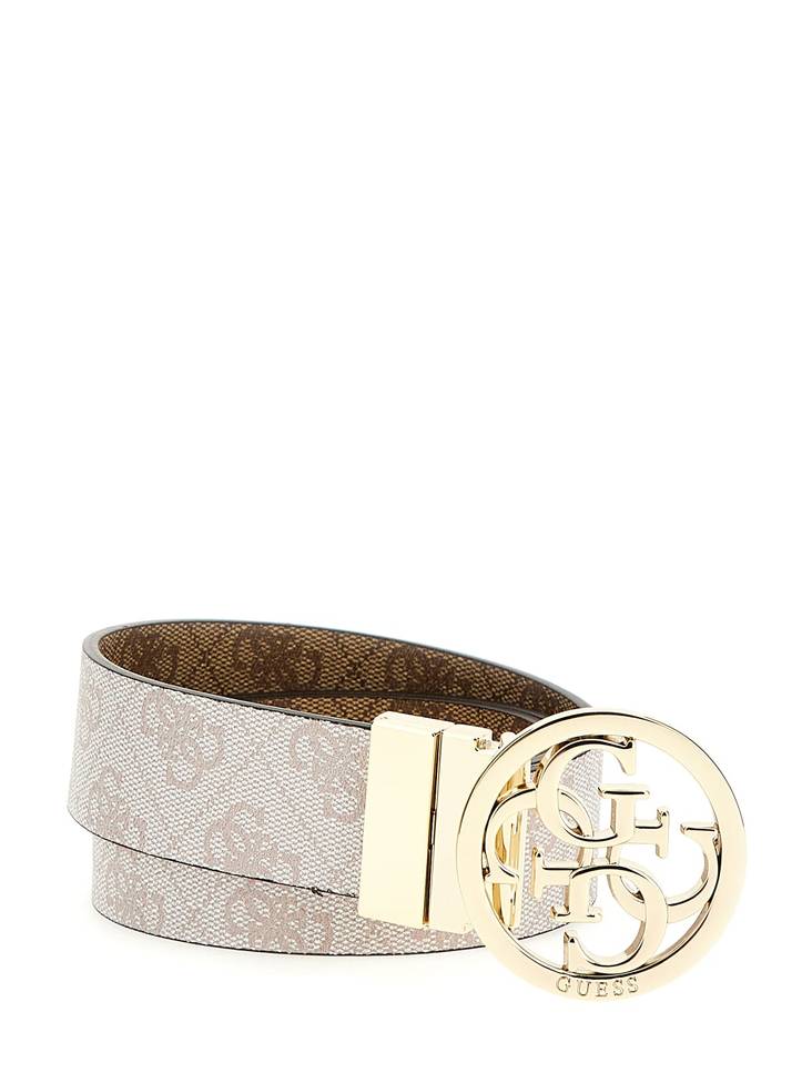 Guess Gürtel Aieta weiß/braun BW7821 - Damen Gürtel - 133815 - 1