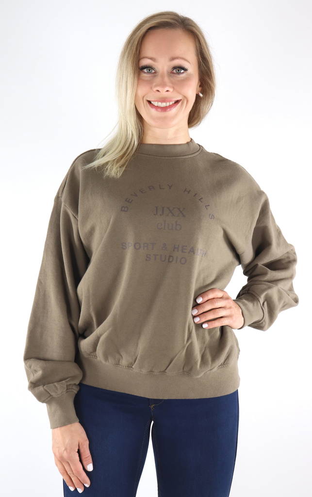 JJXX Sweatshirt, braun - Damen Hoodies und Sweatshirts - 131465 - 1