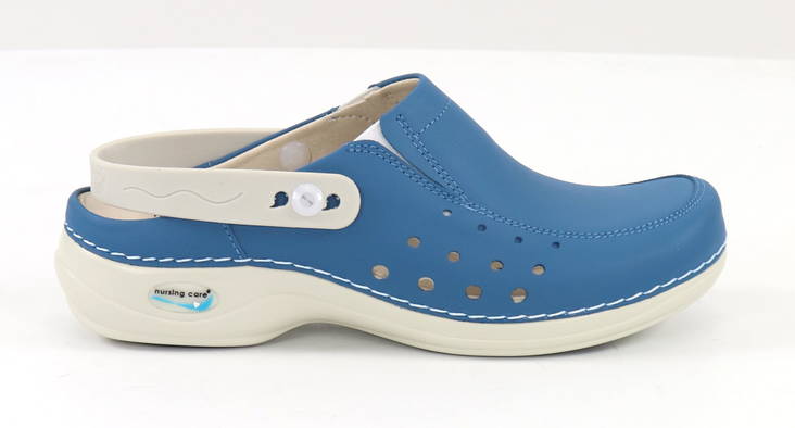 Waschbare Sandalen aus Leder mit Herzen für die Pflege von Stillenden - Damen Arbeitsschuhe - 129905 - 1