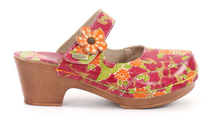 Laura Vita Sandalen Linono 13 Violine - Pantoletten - 130295 - 1