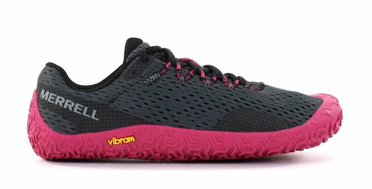 Merrell Damen Barfußschuhe Vapor Glove 6 J067722 Granit / Fuchsia - Barfußschuhe - 136015 - 1