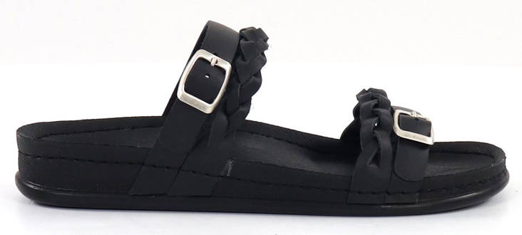 Migant Mules A922-111 schwarze Leder - Pantoletten - 133835 - 1