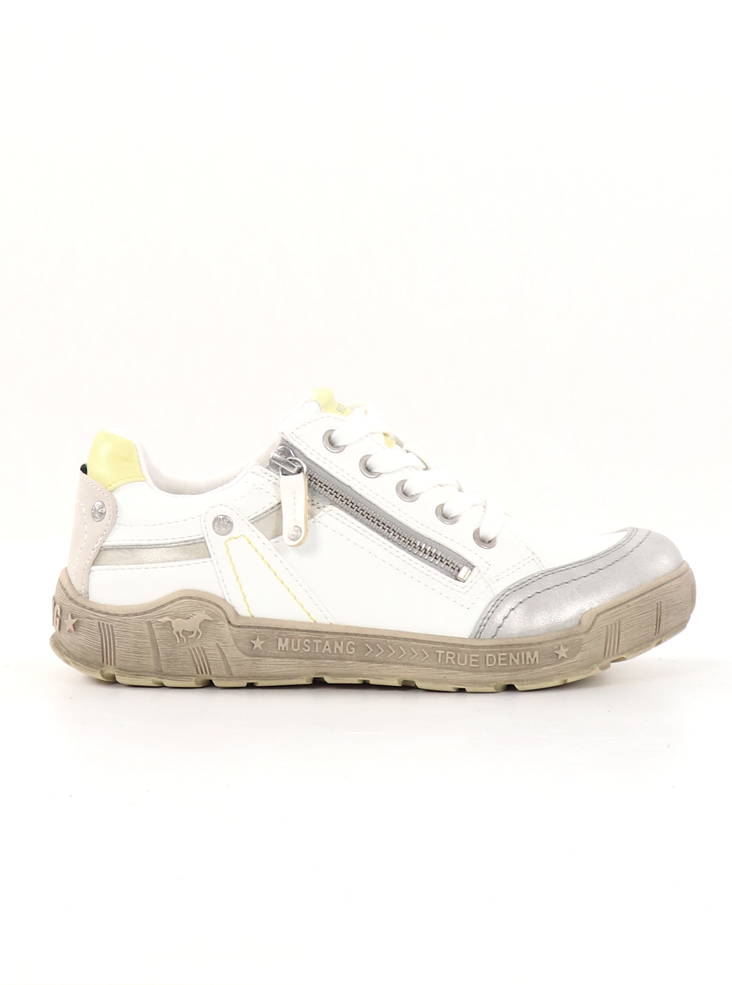 Mustang Damen Freizeitschuhe 1290-303-121 weiß/silber - Damen walkingschuhe - 135685 - 1