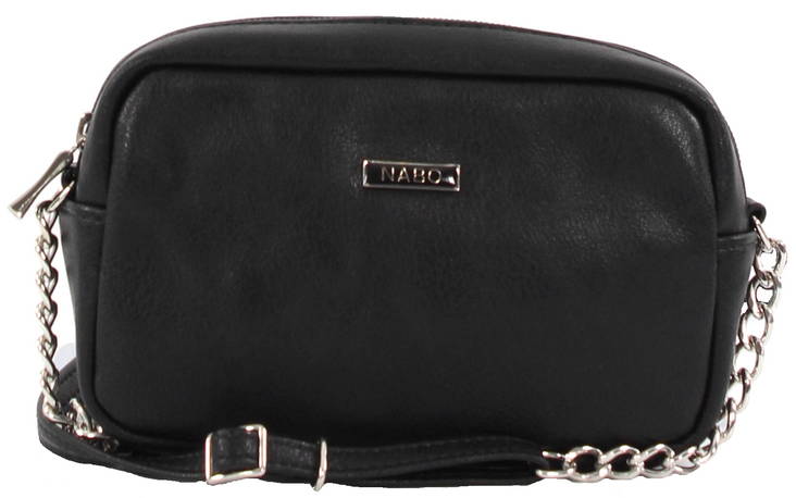 Nabo Schultertasche L2339, Schwarz - Handtaschen - 129835 - 1