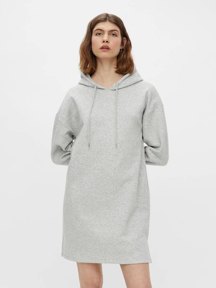 Pieces Sweatkleid Chilli, schwarz, hellgrau - Kleider und Tuniken - 129015 - 1