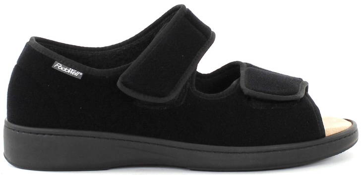 Podowell Orthopädisches Schuhwerk Arian 6773-86 schwarz - Damen Hausschuhe - 110655 - 1