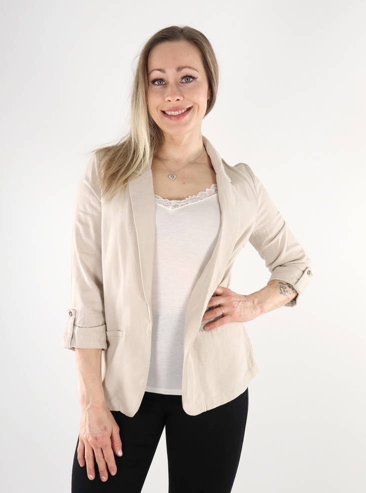 Damen Blazer Vero Moda Jesmilo Loose 3/4 mit silbernem Innenfutter - Damenblazer - 133925 - 3