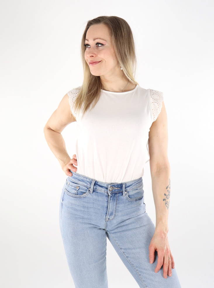 Vero Moda Damenoberteil schneeweiß - Damen Tops - 135825 - 1