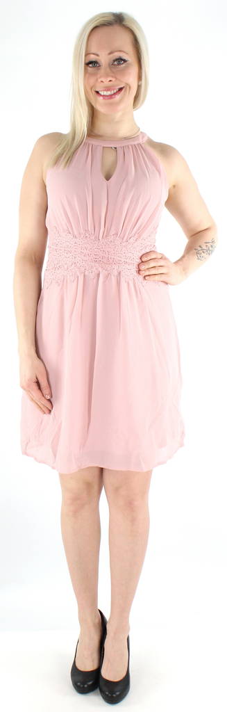 Vila Kurzkleid mit Neckholder in blassem Mauve - Kleider und Tuniken - 125665 - 1